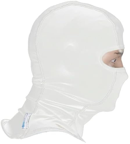 Premium Balaclava/Sturmhaube Weiss Unisex - Light Coolmax - 92% PES / 8% EL, Einheitsgrösse