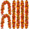 PARTY JOY 6 Stück 1,7 m Künstliche Ahornblatt Girlande, Herbst Blätter, Girlande Herbst, Herbstblätter Hängepflanze Herbstdeko, Für Party Für Zuhause, Kamin, Haustür, Erntedank-Dekor