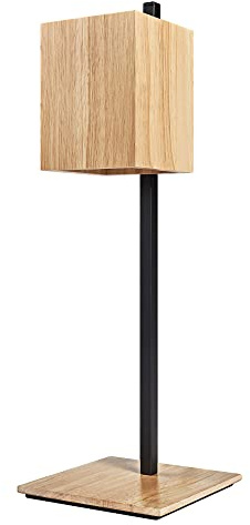LEDVANCE SMART+ WiFi-Tischleuchte DECOR Wood, 8W, 650lm, regulierbares Weißlicht (3000K bis 6500K), dimmbar, FSC-zertifiziertes Holz, steuerbar per App, kompatibel mit Amazon, Google und Co.