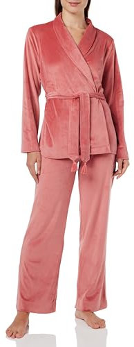 Emporio Armani Damen Emporio Armani Women's Jacket+loose Chenille Jacket Loose Fit Pants, Cinnamon, M EU