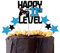 bng-bng 11th Birthday Cake Topper Glittery Happy 11th Level Birthday 11 Cake Cupcake Toppers Boys and Girls 11th Birthday Game Theme Party Supplies eleven Years Old Birthday Cake Decorations
