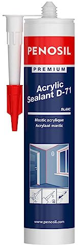 D-71 Penosil - Mastice acrilico Premium Sealant, 300 ml, colore: Bianco