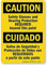 Warnschild Vorsicht: Schutzbrille und Gehörschutz Straßenschild Business Schild 30,5 x 45,7 cm Aluminium Metall Blechschild