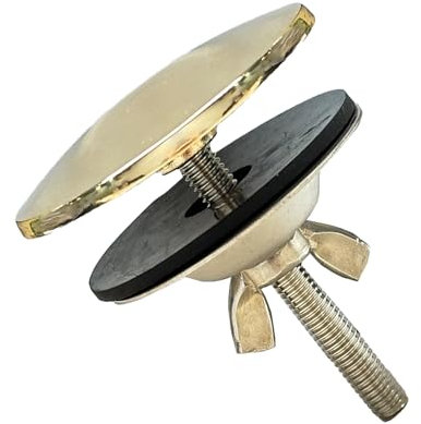 Peixiong 2 Inch Gold Stainless Steel Kitchen Sink Hole Cover