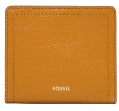 Fossil Damen Logan Gelbe Leder Bifold Geldbörse, SL7829763