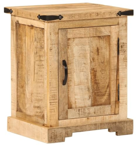 vidaXL Nachttisch 40x35x50 cm Massivholz Mango