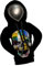 Tanxemery Schaltknauf Hoodie - Halloween Totenkopf Auto Schaltknauf Abdeckung Für Gangschaltung, Schädel Überzug Für Auto Dekoratives