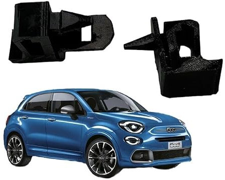 coppia gommini rinforzati DX-SX supporto mensola cappelliera baule Fiat 500X