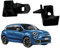 coppia gommini rinforzati DX-SX supporto mensola cappelliera baule Fiat 500X