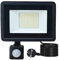 Meision Led Strahler mit Bewegungsmelder Außen 50W, Led Strahler Außen Kaltweiß 6500K, mit Stecker, Sens Funktion, Timer, IP66 Wasserdicht, Superhell Aluminium Flutlicht für hof, Garage