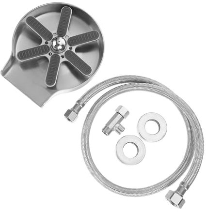 Housoutil Rince-verres Pour Évier Robinet De Cuisine Lave-bouteilles En Acier Inoxydable Lave-verres Pour Bar Lave-gobelets Pour Un Nettoyage Efficace