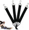Nylon-Snowboardschnur, Snowboardschnur-Set – Sd Snowboard Supplies Nylon-Snowboard-Bindungsgurt – 4 x tragbare Skischnur, verschleißfester Snowboard-Bindungsgurt für Männer und Frauen