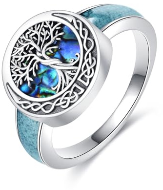 URONE Sankt Michael/Benedict/Christophorus Ring 925 Sterling Silber Erzengel Siegelring Religiöser Schmuck Geschenk für Frauen Männer