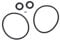 Eujgoov 4 Ton Log Splitter Seal Kit, Rubber Hydraulic Electric Log Splitter Parts Cylinder Kit Seal Hydraulic