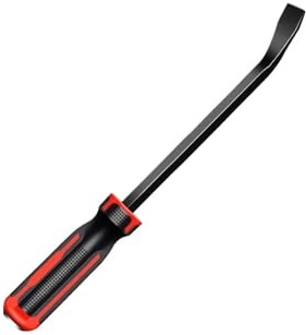 Pallet Buster 2PCS Heavy Pry Bar 30° Bend Duty Crowbar Strike Cap Chisel Nail Puller Car Repair Tool(12 inch)