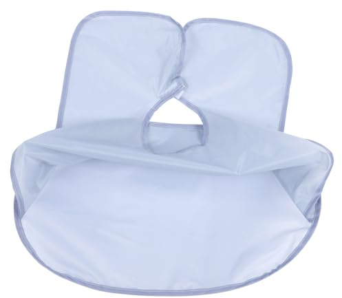Mikikit Bartschürze 1 Stück aus Polyester für Schnelle Rasur Zuhause