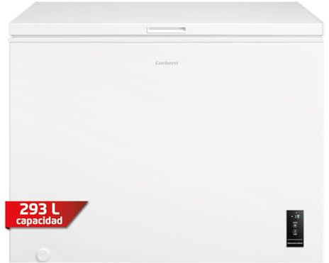 Corberó - Arcón Congelador Horizontal | CCHM3006M | 293 L | 106,5cm x 84,4cm | 41 dB |Sistema Dual | Súper Congelación |Control con Display | 2 cestas | Blanco