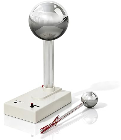 Generatore manuale Van De Graaf, esperimento scientifico STEM, motorizzato, con asta di scarico, per dimostrazioni di elettromagnetismo da laboratorio