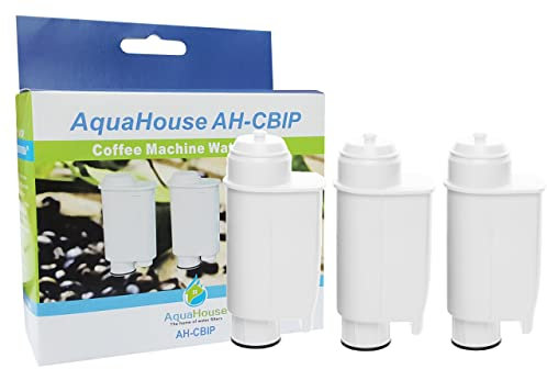 3x AH-CBIP Compatible para Saeco CA6702/00 Brita Intenza+ Filtro de agua para máquinas de café espresso automáticas