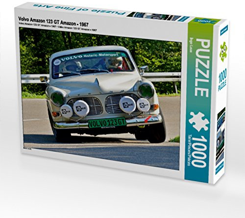 CALVENDO Puzzle Volvo Amazon 123 GT Amazon - 1967 1000 Teile Puzzle quer | 1000 Teile Lege-Größe 64 x 48 cm Foto-Puzzle für glückliche Stunden