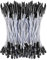 100 Elastic Shock Cord Bungee Toggle Tie Down Fixings - Netting Tarpaulin Tent Scaffold Sheeting