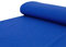 Baumwoll - Sweat Stoff kuschelweich Alpenfleece einfarbig königsblau - Meterware ab 25 cm x 150 cm - Stoff zum Nähen