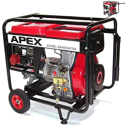 Diesel Stromerzeuger Generator 5500 400V AWZ Notstromaggregat Generator 06282