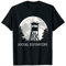 Jagd Jäger Jägerin Ansitz Kanzel bei Vollmond Ansitzjagd T-Shirt