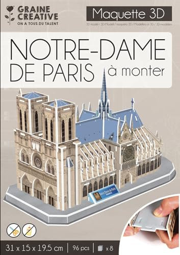 Graine Creative Notre Dame Modell Puzzle
