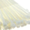 enTie Natural White Cable Ties 3.6mm x 300mm Nylon 66 UL Approved [50 Pack] [300mm x 3.6mm 50 Pack]