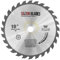 Saxton Flat Top TCT Circular Saw Blade 255mm x 28T x 25.4mm Bore fits Evolution