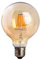 LED Globe ampoules LED vintage Edison G95 8 W, culot à vis E27 rétro à filament en verre antique pour un beau design Lot de 3. (Unique)