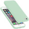Cadorabo Custodia compatibile con Apple iPhone 6 / iPhone 6S in LIQUID VERDE CHIARO - Morbida Cover Protettiva Sottile di Silicone TPU con Bordo Protezione - Ultra Slim Case Antiurto Gel Back Guscio