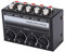Stereo-Mini-Mixer Stereo-Mixing-Ausgang Ganzmetallgehäuse 4 Stereo-Cinch-Eingänge Audiosignal-Effektgeräte