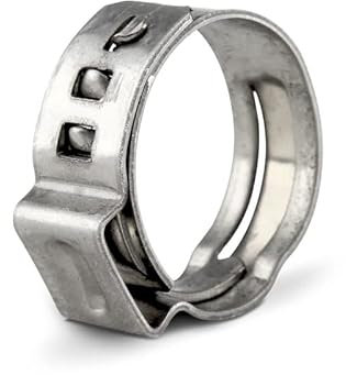 Mikalor Single Ear Plus Hose Clamp Pack of 10 34.4-37.6mm