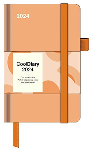 Apricot 2024 - Diary - Buchkalender - Taschenkalender - 9x14: Cool Diary