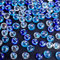 VGOODALL Glass Pebbles Approx.620g Bulk Pack - 120 Glittering Stones for Home Decor, Fish Tank Landscaping & Plant Glass Gems,Table Decorative Beads