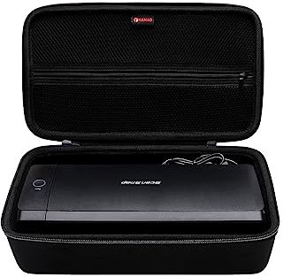 XANAD Hardcase für Fujitsu ScanSnap iX1300 oder Doxie Pro DX400 Scanner USB Doppelseitiger Farb-Dokumentenscanner Tragetasche Aufbewahrungstasche