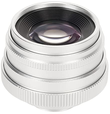 35-mm-F1.6-Objektiv mit Großer Blende und Manueller Fokussierung, Festobjektiv mit Manueller Fokussierung für, für, Festbrennweitenobjektiv mit Manueller Fokussierung