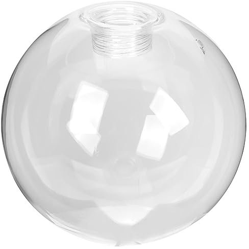 NUOBESTY Globes En Verre Clair Pour La Lumière G9 Socket Abat-Jour 120Mm Couvercle De La Lampe De Plafond Verre Globe Abat-Jour Couverture Pour Lustre Pendentif Lumière Remplacement