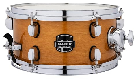 Mapex MPX Maple/Poplar Snare Drum - 6 x 12-inch - Natural with Chrome Hardware
