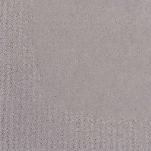 Cocktailservietten 24 x 24 cm 2-lagig grau 1/4 Falz, 300 Stück