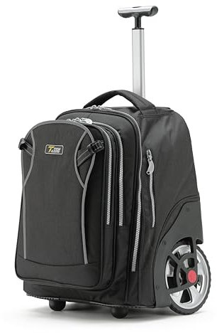 NEW TILAMI 50,8 cm Rollrucksack für Teenager und Erwachsene, Klettertreppe, wasserdichter Rucksack mit Rädern für Schule, Business, Reisen, Camping, mit Laptopfach, passend für 43,2 cm (17 Zoll)