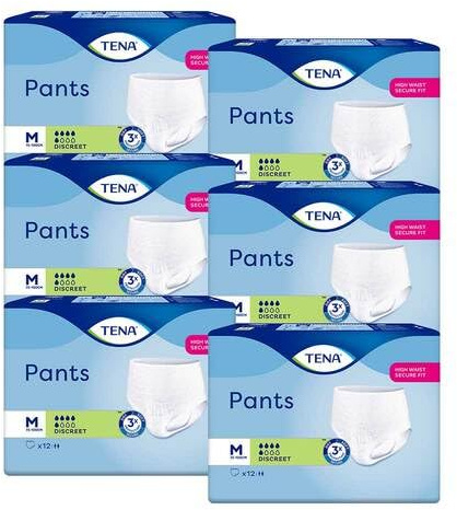 TENA PANTS Discreet M bei Inkontinenz 6X12 St