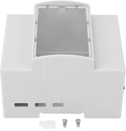 DIN-Schienen-Power-Box ABS-Elektrogehäuse für Pi 5B-Kühlkörper Modisches Erscheinungsbild Werkstatt