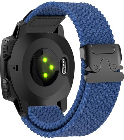 Armband Kompatibel mit Garmin Instinct/Instinct 2, Nylon Ersatzarmband für Instinct/2/Solar/2 Solar/Tactical/2 Solar Tactical/Esports