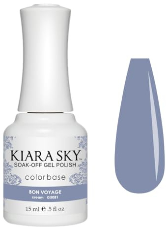 KIARA SKY Gel Polish | Soak-Off All In One 0.5 fl oz | Bon Voyage