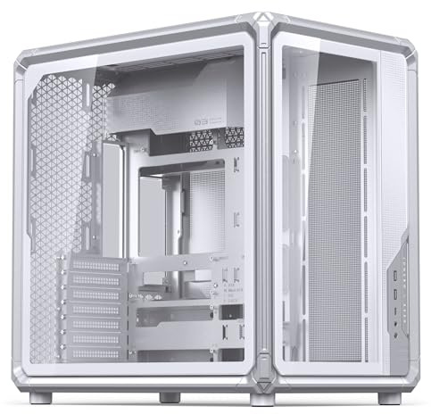 Jonsbo X400 Wei?es Midi-Tower PC-Geh?use ATX Tempered Glass Back-Connect