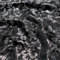 Stoff am Stück Stoff Polyester Jacquard Ornament schwarz silber Lurex Silberbrokat Barock 280 cm überbreit