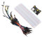 MB102 830 Point Solderless PCB Prototype Breadboard kit with 65pcs Jump Cable Wires and 3.3 V 5 V Power Supply Module for Electronic Project